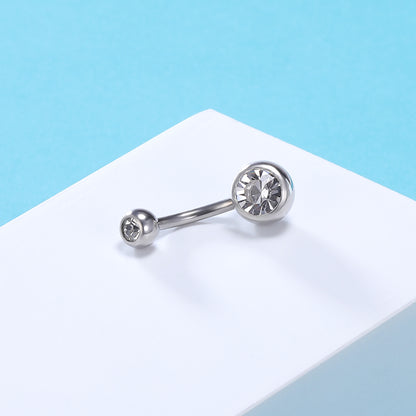 rose belly button rings