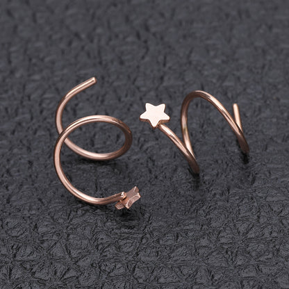 8pcs-set-star-crystal-stud-earring-rose-gold-ear-stud-economic-set