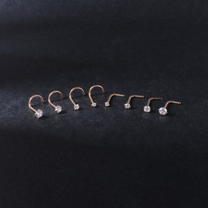 8pcs-set-cz-nose-piercing-l-shaped-screws-rose-gold-nose-rings-economic-set