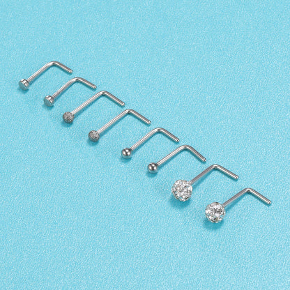 8-Pcs-Set-20g-L-Shaped-Nose-Studs-Round-Nose-Piercing-Economic-Set