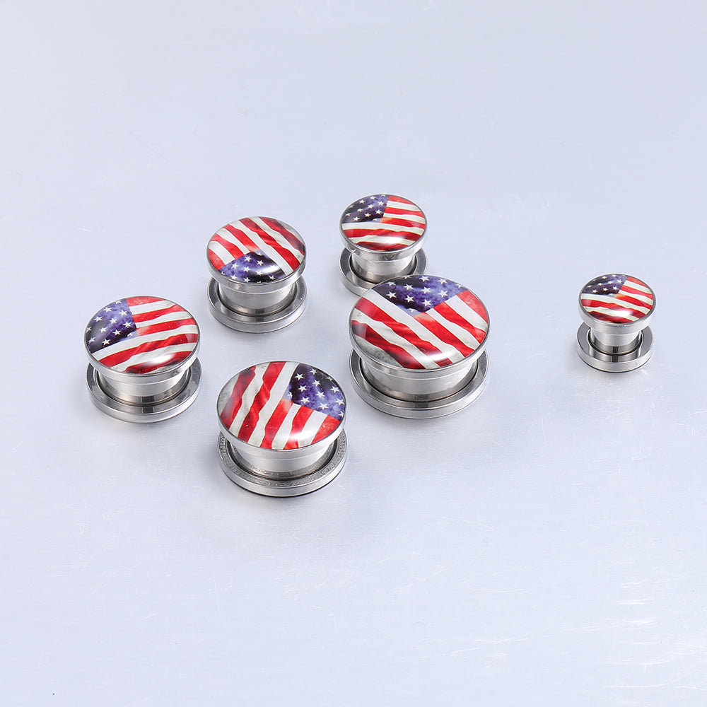 Ear-Stretchers-US-Flag-Stainless-Steel-Ear-Gauges-for-Women-Men