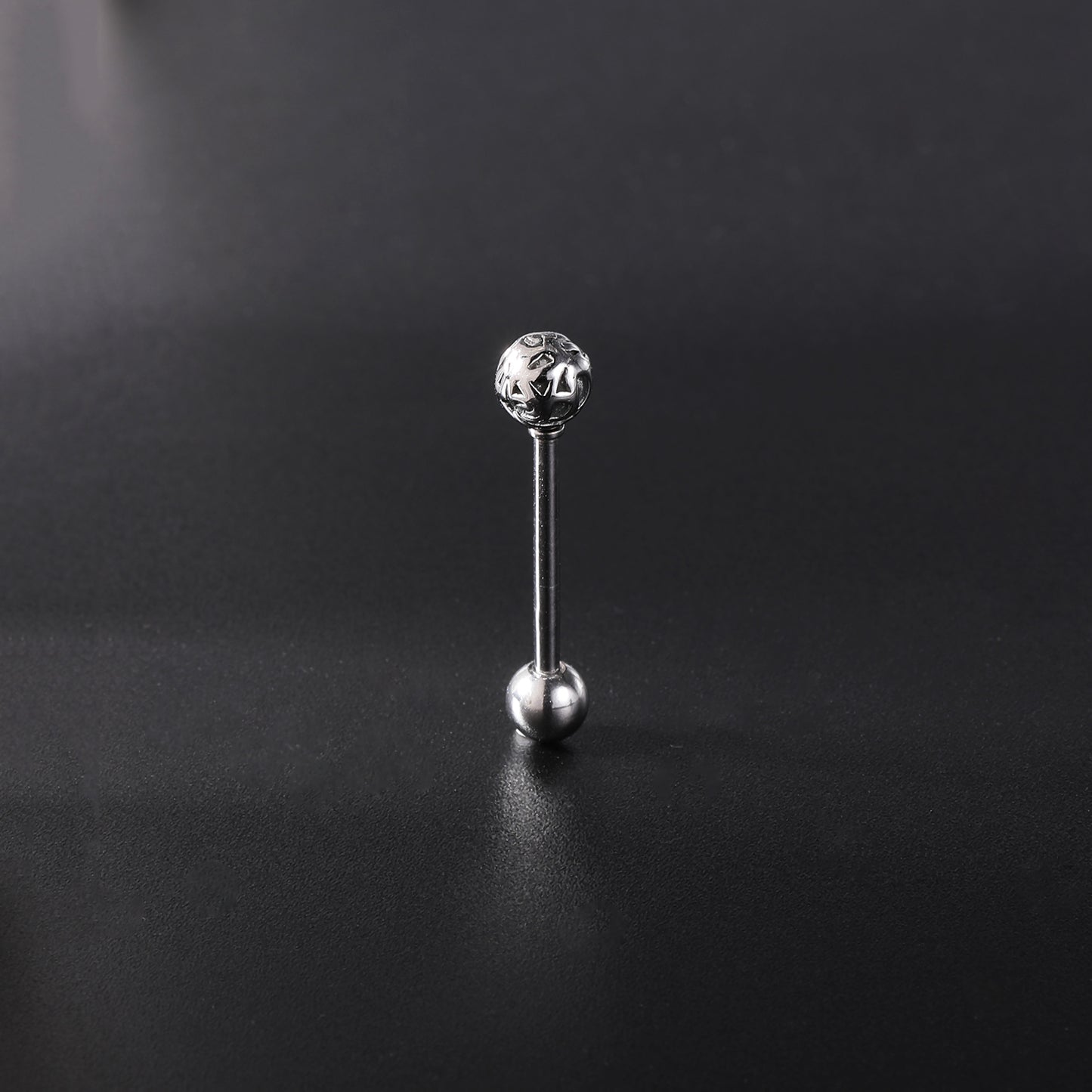 14g-texture-ball-tongue-rings-ball-tongue-piercing-barbell