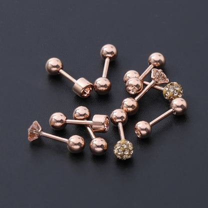 10pcs-set-18g-ball-crystal-stud-earring-rose-gold-ear-stud-economic-set