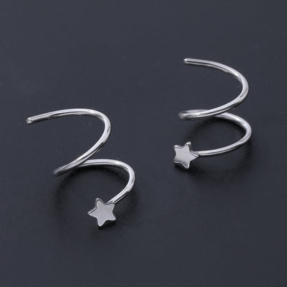 8pcs-set-star-crystal-stud-earring-silver-ear-stud-economic-set