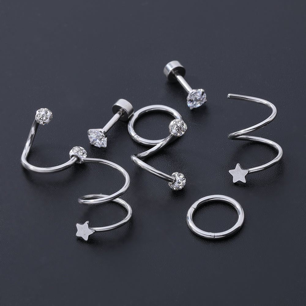 8pcs-set-star-crystal-stud-earring-silver-ear-stud-economic-set