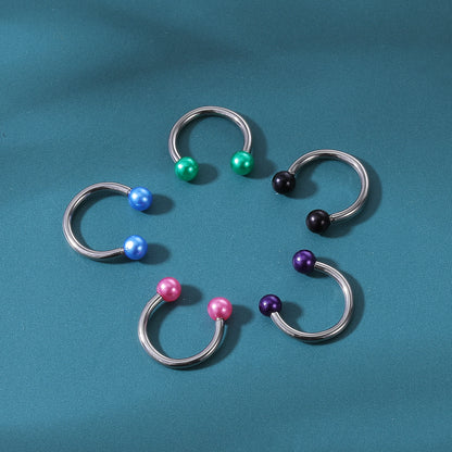 16g-5-colors-acrylic-nose-septum-ring-pearl-horse-shoe-helix-cartilage-piercing