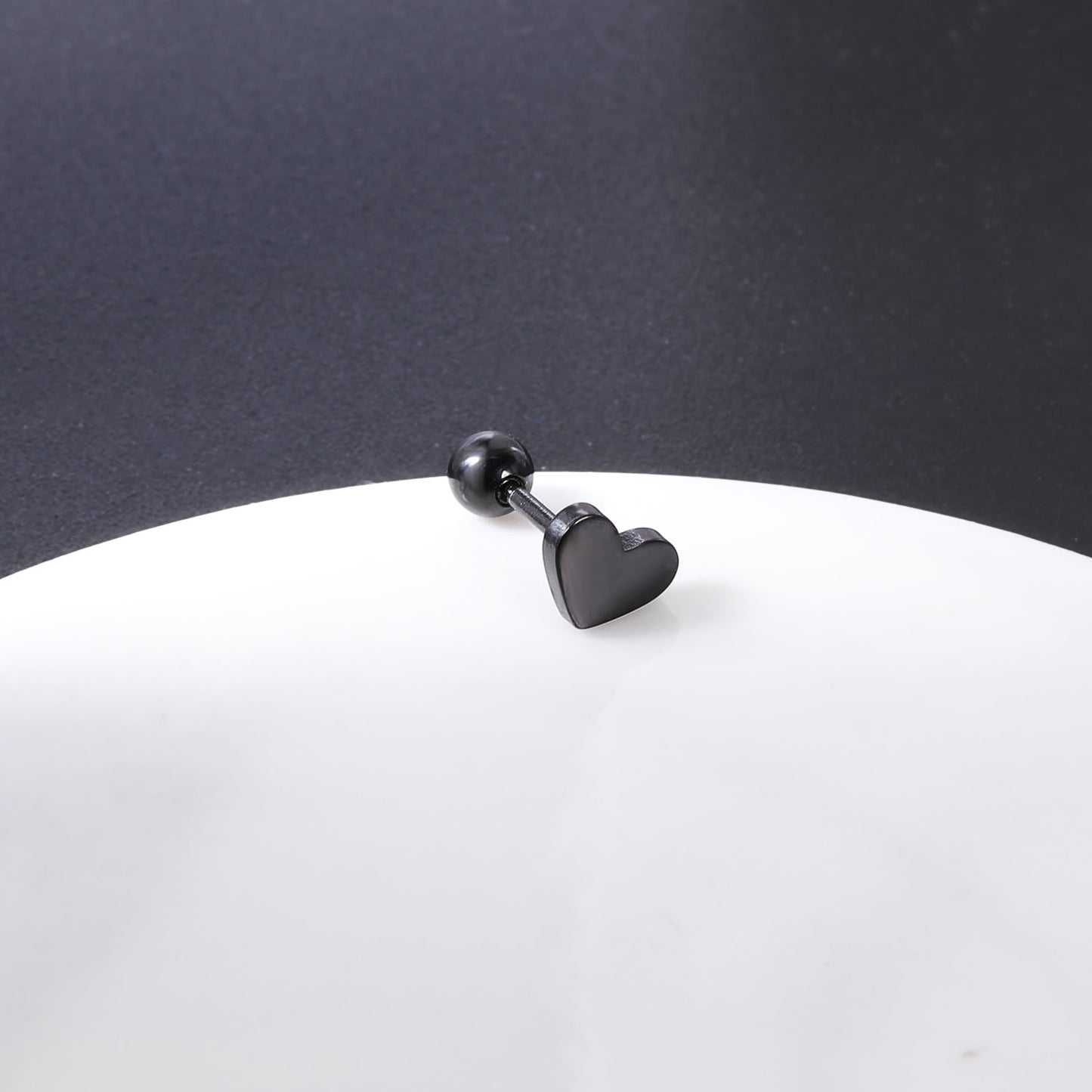 moon stud earrings