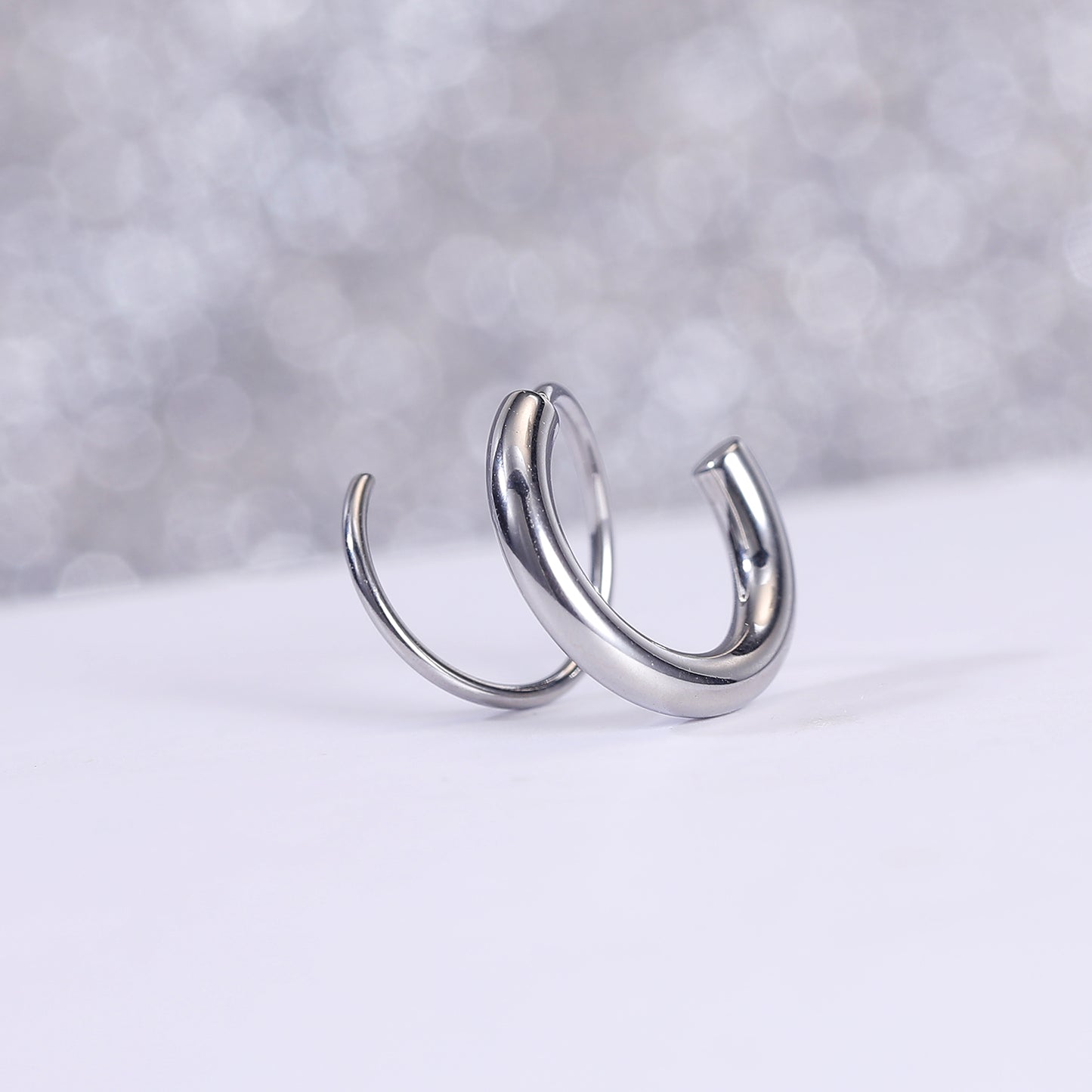 16g-double-ring-clicker-nose-ring-sprial-cartilage-helix-piercing