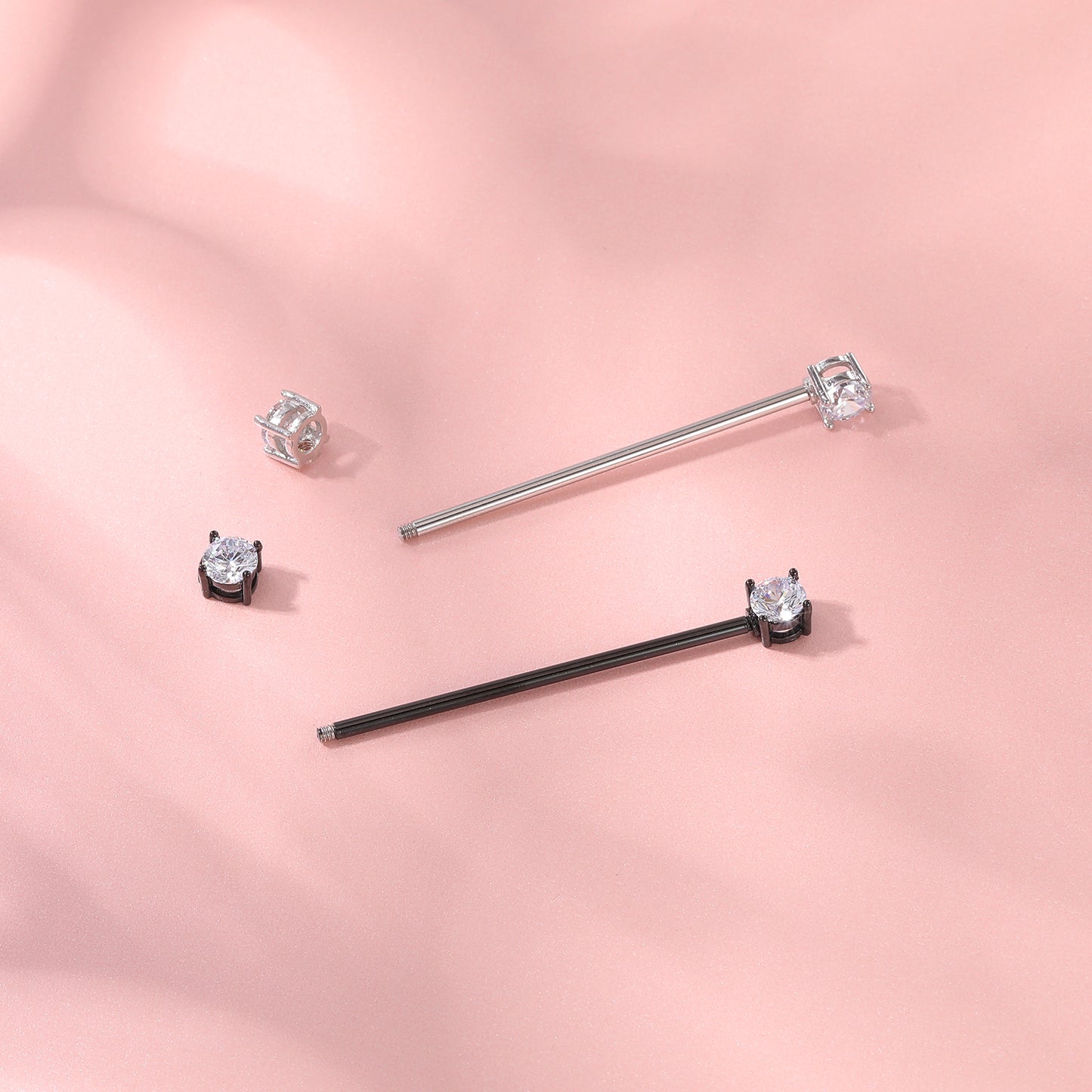 14g barbell earrings