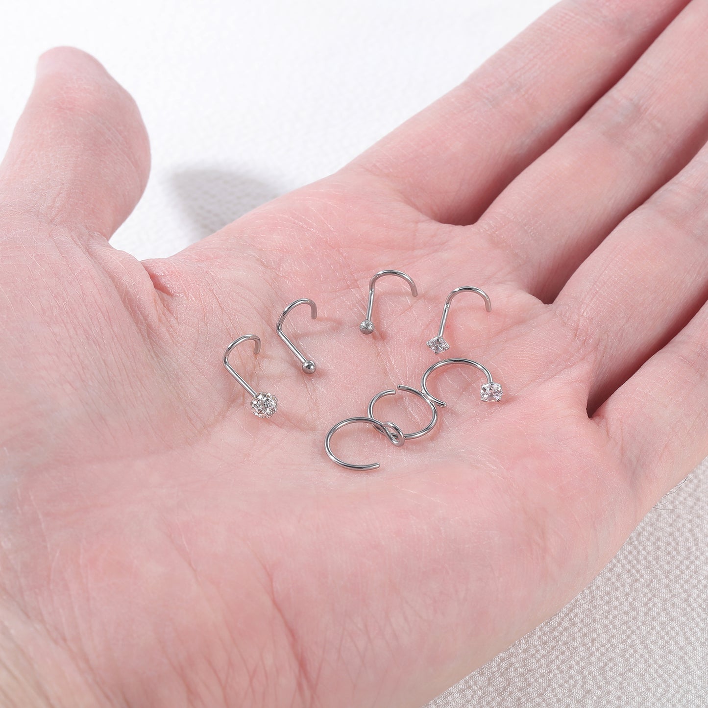 20pcs-set-20g-nose-corkscrew-stud-hoop-nose-rings-cz-nose-piercing