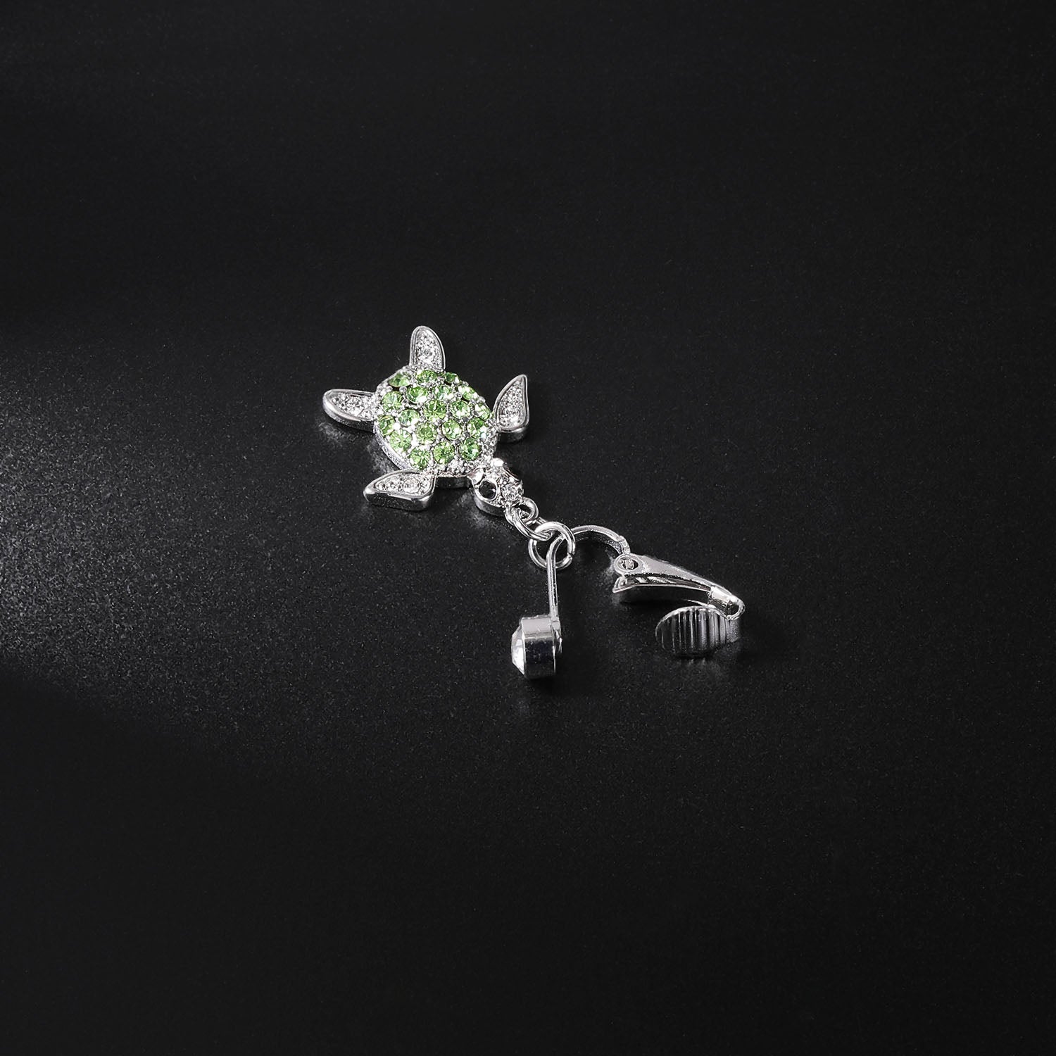 fake-turtle-dangle-belly-navel-clip-crystal-cute-belly-button-ring