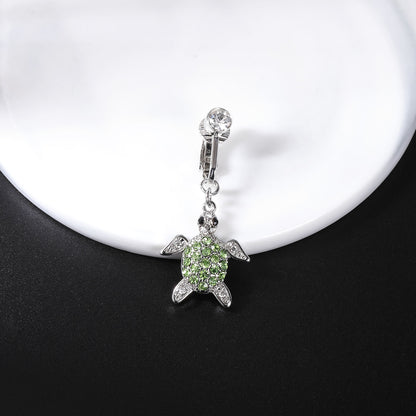 fake-turtle-dangle-belly-navel-clip-crystal-cute-belly-button-ring