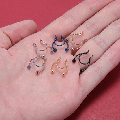 20g-fake-septum-rings-6-colors-stainless-steel-nose-rings