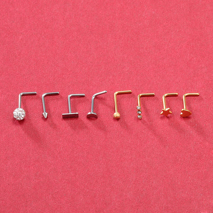 44-Pcs-Set-Stainless-Steel-Nose-Rings-Crystal-Nose-Bone-L-Shaped-Nose-Screws-Economic-Set