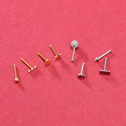 44-Pcs-Set-Stainless-Steel-Nose-Rings-Crystal-Nose-Bone-L-Shaped-Nose-Screws-Economic-Set