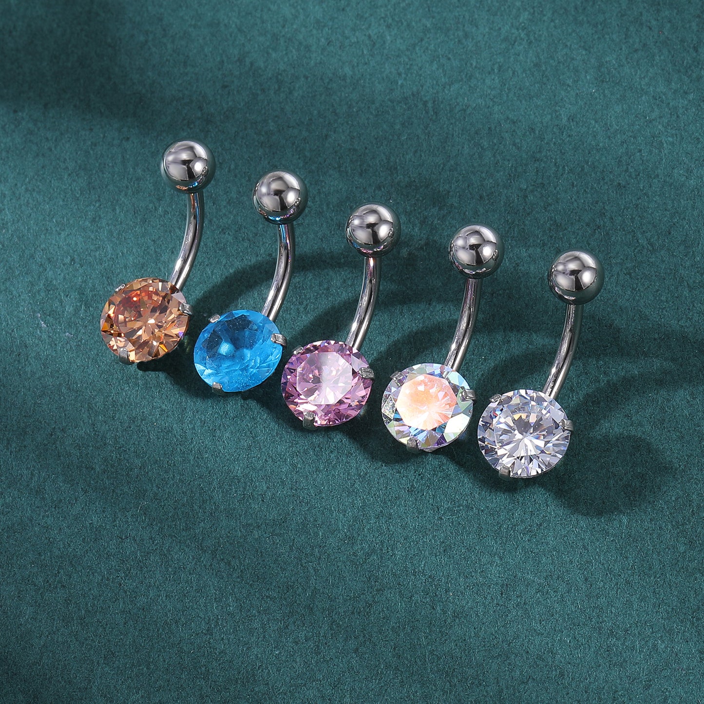 stainless steel belly button rings