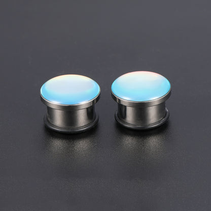 6-16mm-Stainless-Steel-Blue-Changing-Ear-Tunnels-Single-Flare-Expander-Ear-Plug-Tunnel 