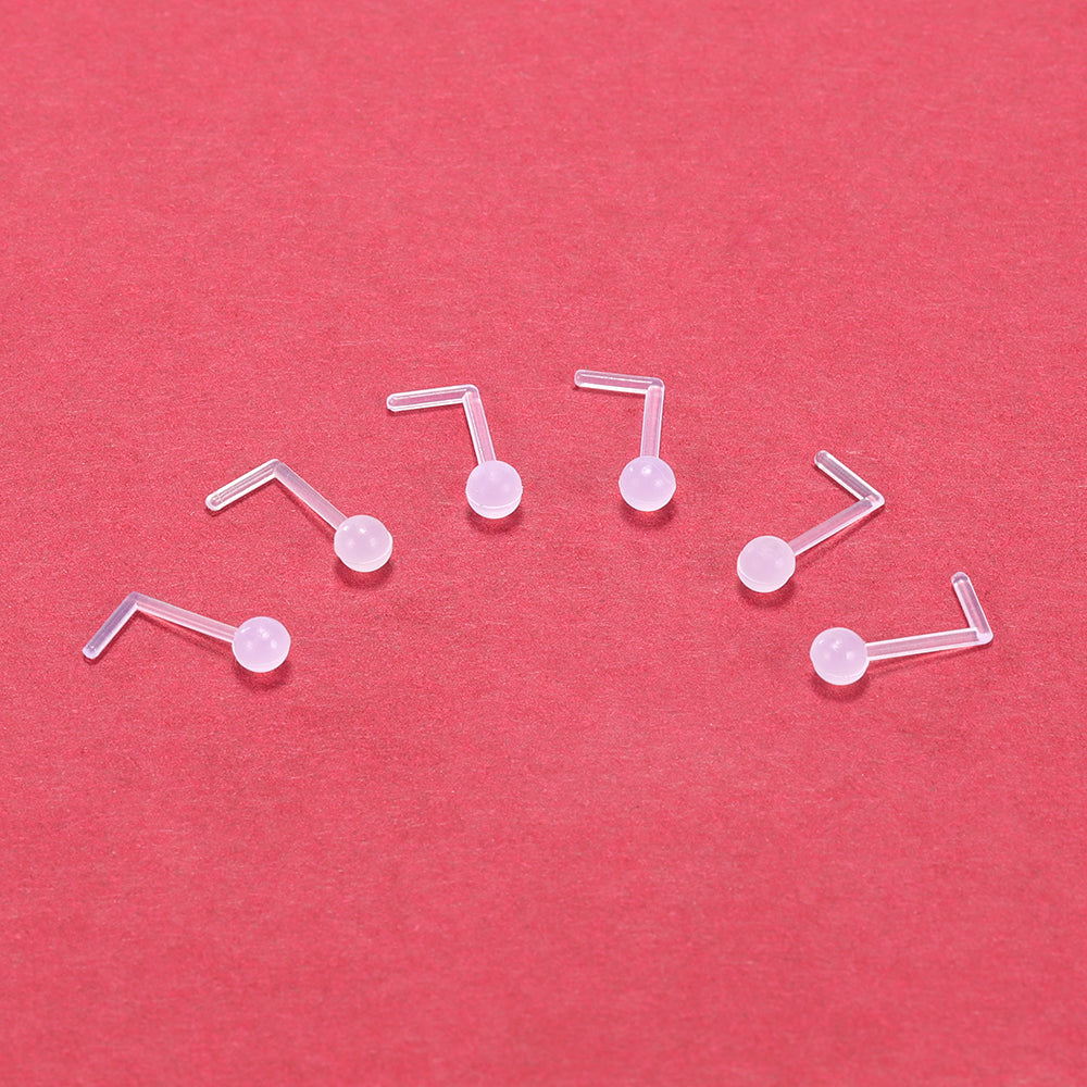 60-Pcs-Set-Clear-Bioflex-Nose-Rings-Piercing-L-Shaped-Nose-Studs-Economic-Set