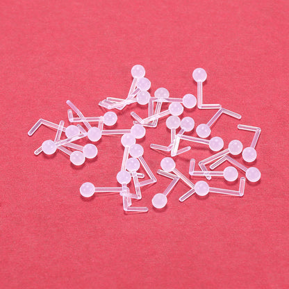 60-Pcs-Set-Clear-Bioflex-Nose-Rings-Piercing-L-Shaped-Nose-Studs-Economic-Set