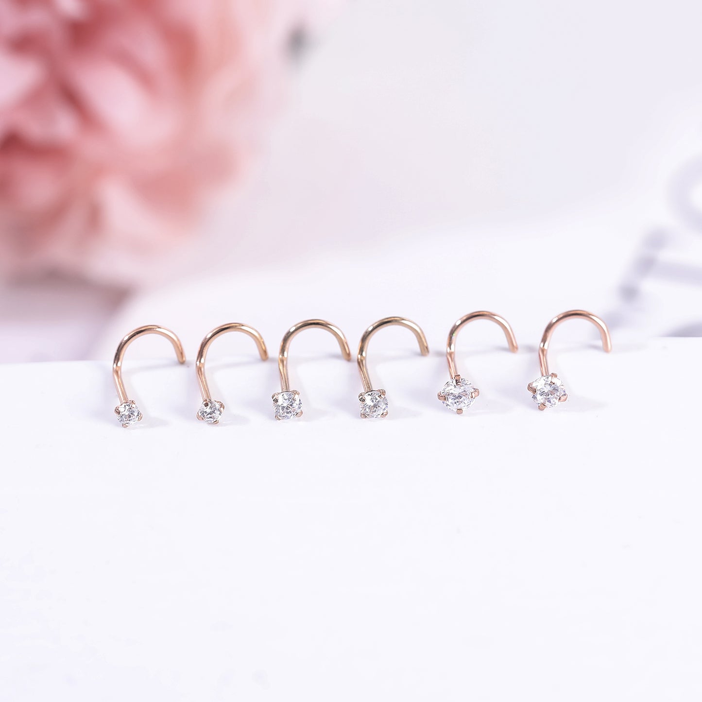 6pcs-set-rose-gold-nose-studs-crystal-nose-piercing-economic-set