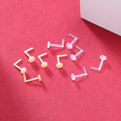 40-Pcs-Set-L-Shaped-Nose-Rings-Multicolor-Clear-Bioflex-Nose-Piercing-Economic-Set