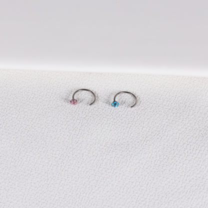 20g-star-crystal-nose-stud-piercing-c-shaped-nose-rings