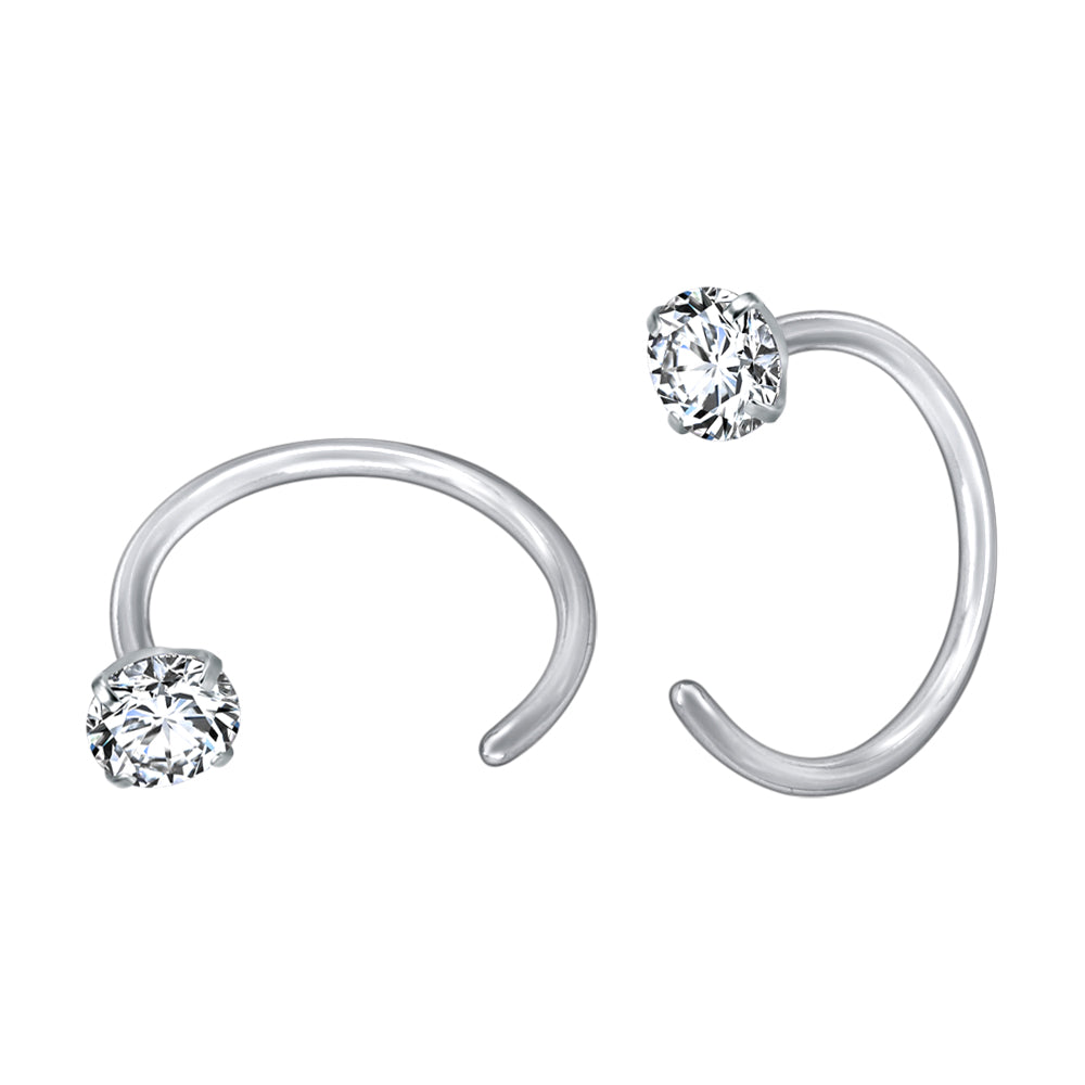 1Pc-20g-Round-Cubic-Zirconia-Nose-Ring-Piercing-C-Shape-Nose-Stud