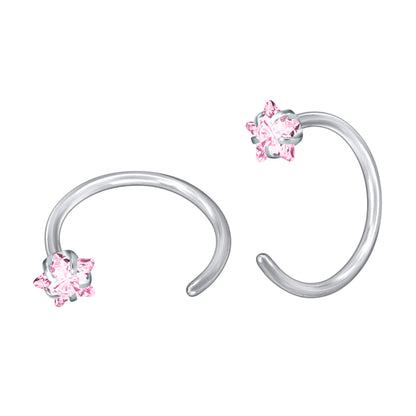 1Pc-20g-Star-Cubic-Zirconia-Nose-Ring-Piercing-C-Shape-Nose-Stud