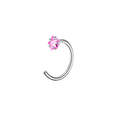 20g-star-crystal-nose-stud-piercing-c-shaped-nose-rings