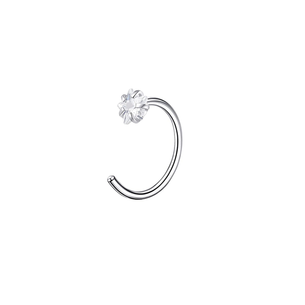 20g-star-crystal-nose-stud-piercing-c-shaped-nose-rings