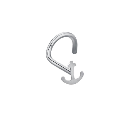 1Pc-20g-Stainless-Steel-Nose-Stud-Piercing-Anchor-Shaped-Nose-Screws