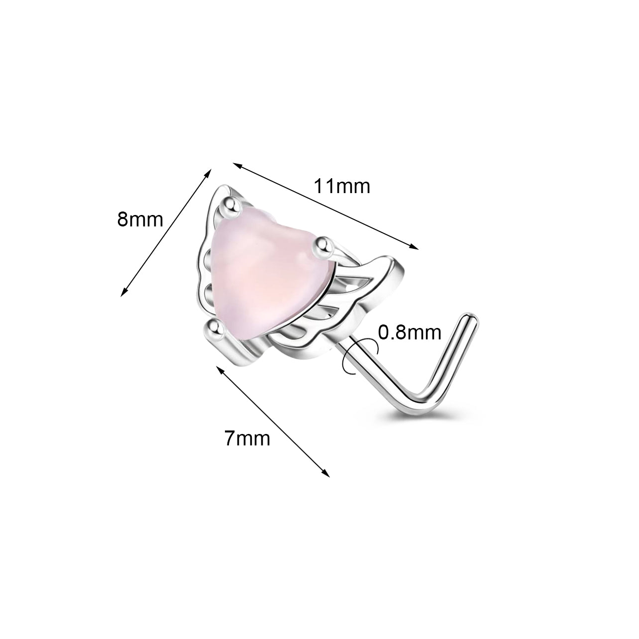 20g-copper-pink-heart-nose-stud-piercing-l-shaped-nostril-piercing