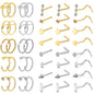 44-Pcs-Set-Stainless-Steel-Nose-Rings-Crystal-Nose-Bone-L-Shaped-Nose-Screws-Economic-Set