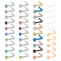 40-Pcs-Set-L-Shaped-Nose-Rings-Multicolor-Clear-Bioflex-Nose-Piercing-Economic-Set