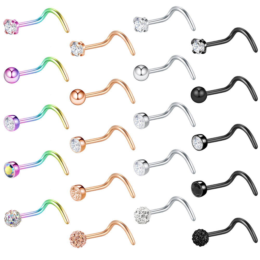 20-Pcs-Set-Mixed-Color-Nose-Studs-Zirconia-Nose-Screw-Piercings-Economic-Set