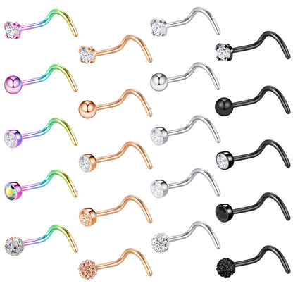 20-Pcs-Set-Mixed-Color-Nose-Studs-Zirconia-Nose-Screw-Piercings-Economic-Set