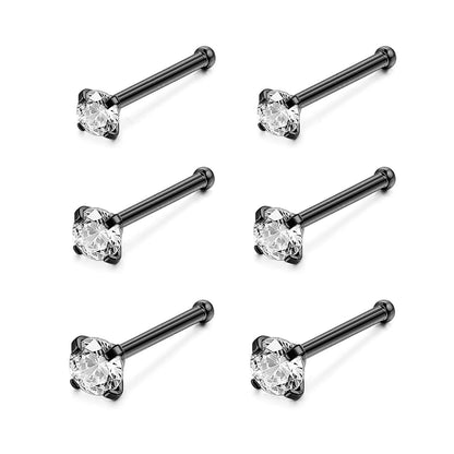 6pcs-set-black-nose-stud-rings-crystal-nose-bone-piercing-economic-set