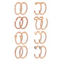 16pcs-lot-20g-rose-gold-nose-septum-rings-stainless-steel-helix-cartilage-piercing-econonmic-set