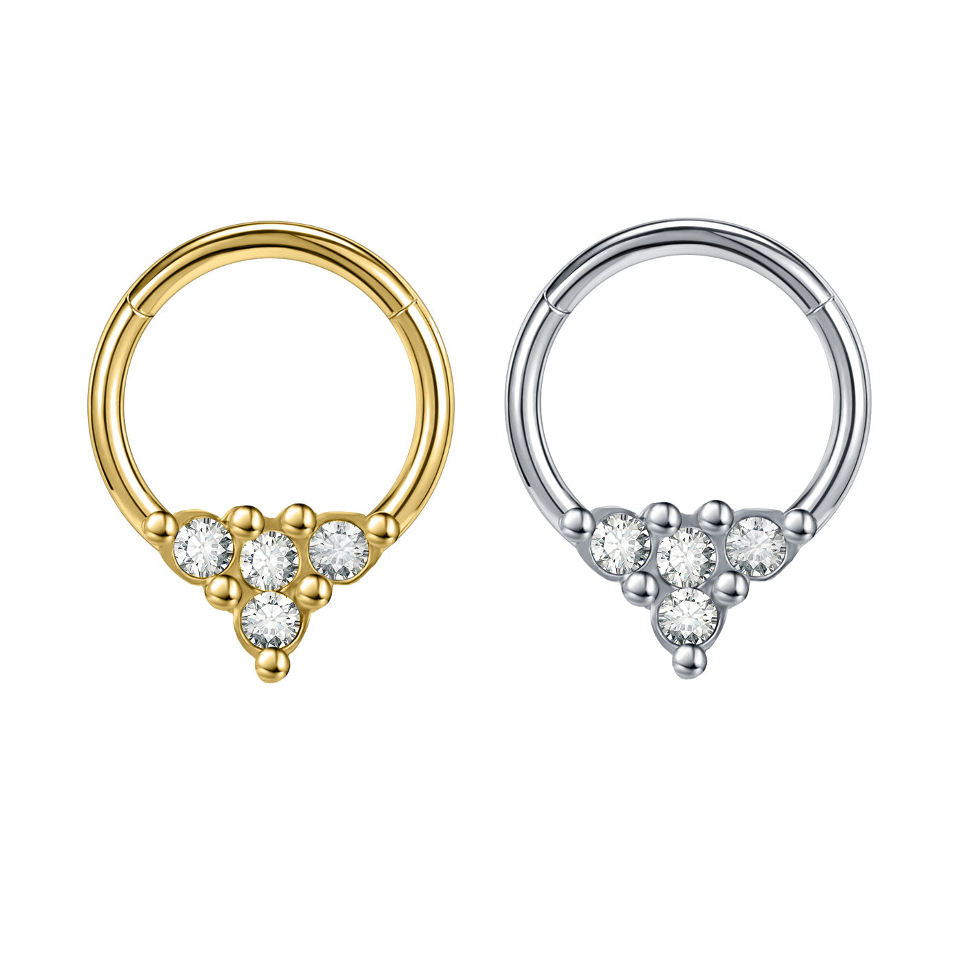 16g-3-claws-zircon-nose-septum-ring-gold-sliver-clicker-stainless-steel-helix-cartilage-piercing