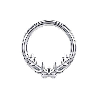 16g-antlers-nose-clicker-septum-ring-stainless-steel-cartilage-helix-piercing