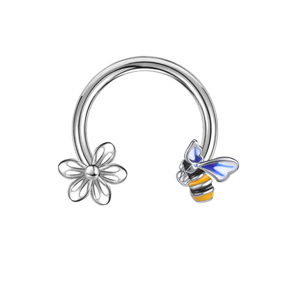 16g-flower-bee-nose-septum-ring-cartilage-helix-piercing