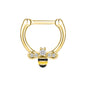 16g-bee-nose-septum-clicker-ring-gold-sliver-color-stainless-steel-helix-cartilage-piercing