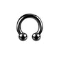 Large Size Nose Septum Rings Horseshoe Ring Piercing Stainless Steel Ear Piercing Plug Tunnel