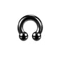 Large Size Nose Septum Rings Horseshoe Ring Piercing Stainless Steel Ear Piercing Plug Tunnel