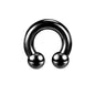 Large Size Nose Septum Rings Horseshoe Ring Piercing Stainless Steel Ear Piercing Plug Tunnel