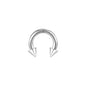 Large Size BCR Nose Septum Rings Horseshoe Stainless Steel Cartilage Earrings Helix Lip Piercing