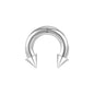 Large Size BCR Nose Septum Rings Horseshoe Stainless Steel Cartilage Earrings Helix Lip Piercing