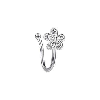 zs-white-zircon-flower-u-shaped-nose-clip-simple-stainless-steel-fake-nose-ring