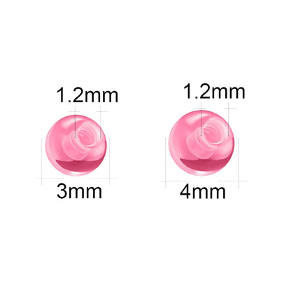 zs-6pcs-bioflex-piercing-barbell-parts-16g-replacement-luminous-balls-economic-set