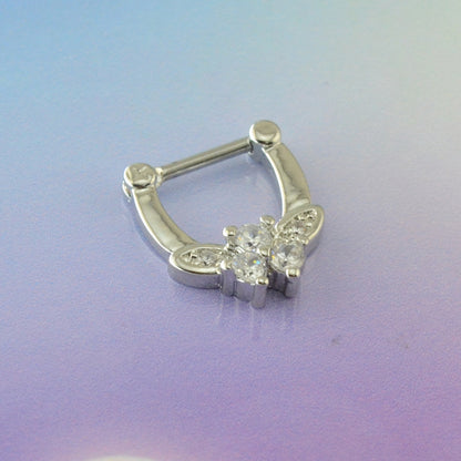 Butterfly-Zirconia-Nose-Septum-Ring-16G-Cartilage-Piercing